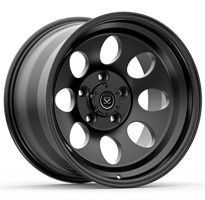 Custom 1PC Forged Aluminum Alloy Rims 17x10 5x127 Satin Black With Lip For Jeep Gladiator