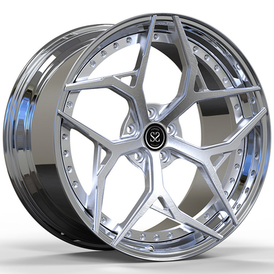 8.5Jx21 2PC Aluminum Alloy Rims Wheels ET25 10Jx21 ET41 For BMW 730 740 750 M760