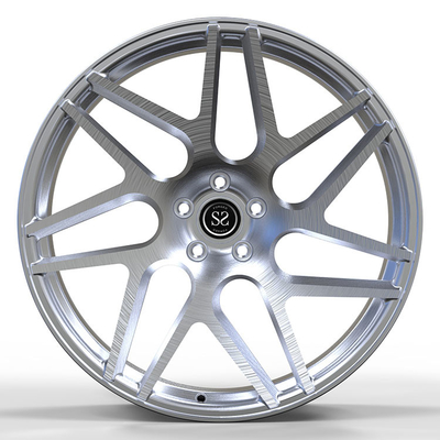 Custom 20x11 5-114.3 1-PC Forged Rims Clear Brushed For Mustang 5.0 2018