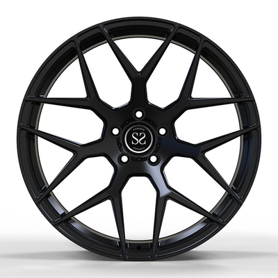 Alloy A6061 T6 Black Car Rims Customized 19 Inch Rims For Lexus IS